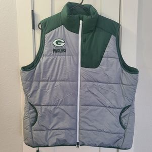 Green Bay Packers puffer vest XXL women's